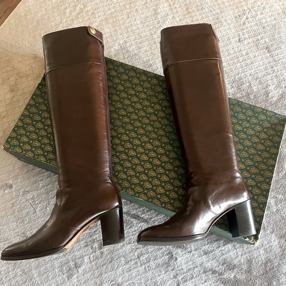 Authentic Vintage Gucci Riding Boots 🤎 - Picture 1 of 8